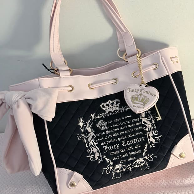 쥬시꾸뛰르 데이드리머 가방 갸루 핀터깔 