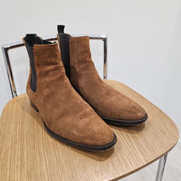 시스템옴므 스웨이드 첼시부츠 41사이즈