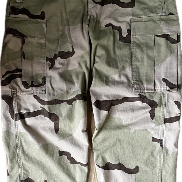 Stussy 밀리터리 카고팬츠 립스탑
