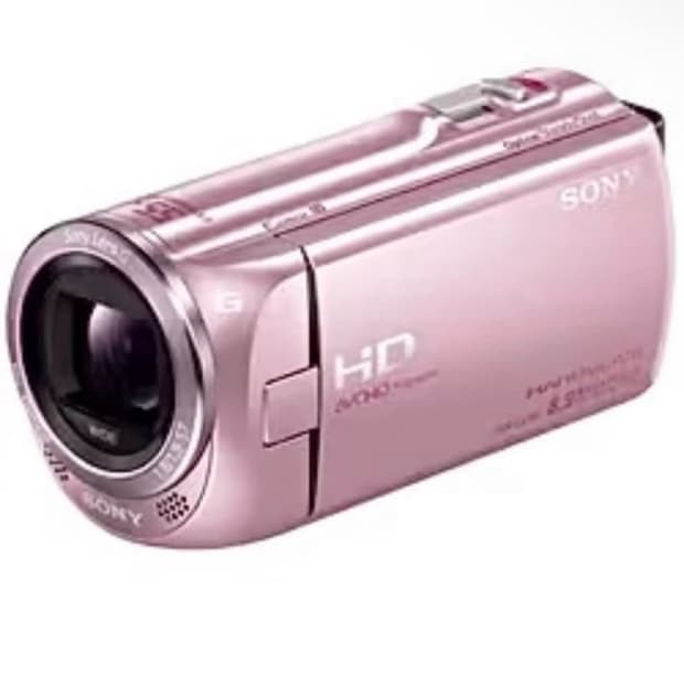 소니 HDR - CX390 사쿠라 핑크 빈티지 캠코더