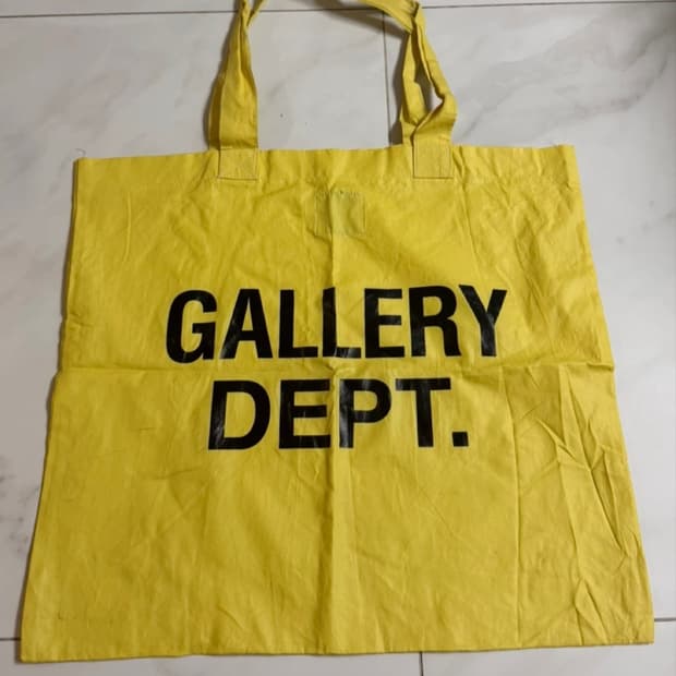 갤러리 디파트먼트 옐로우 에코백