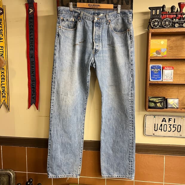 90's 리바이스 501 38 Size Mexico 260413-16