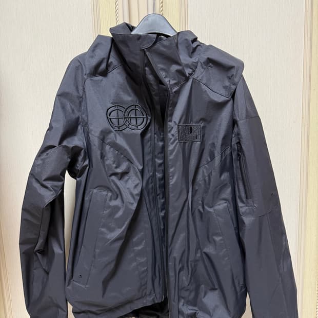 플라스틱 프로덕트 바람막이 s 블랙 