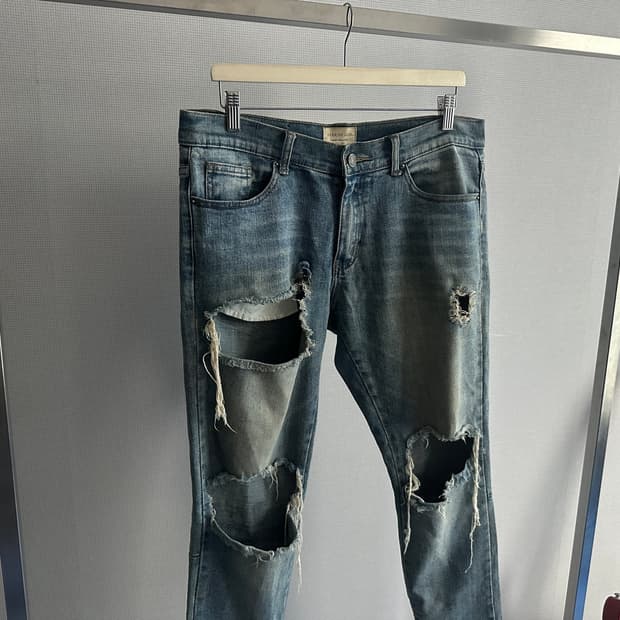 Fear of God 4th 디스트로이드 데님