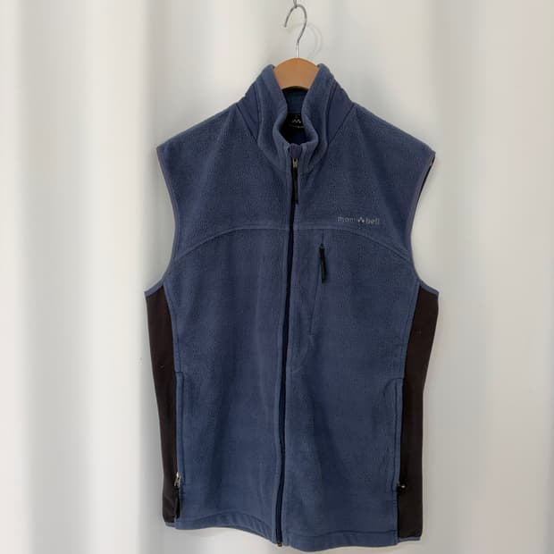 90's mont bell climaplus fleece vest