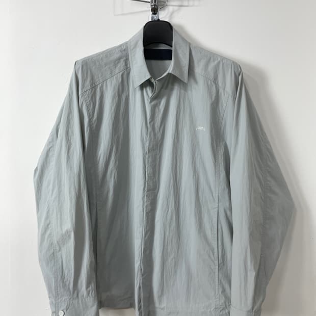 준지 나일론 코치 셔츠 자켓