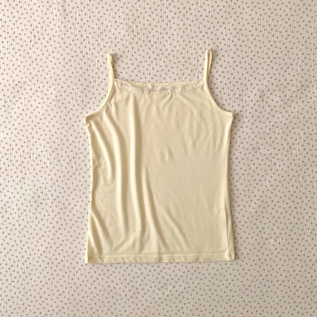 연노랑 레이스 슬리브리스