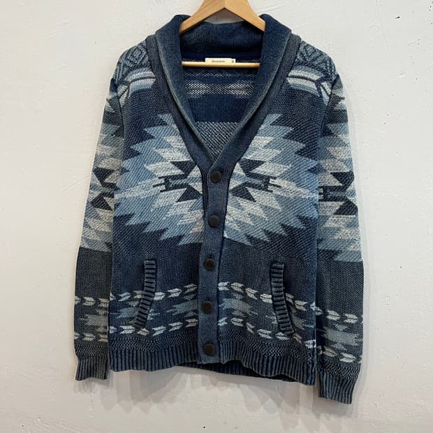 Hub&Spoke 나바호 에스닉 숄카라 가디건 
