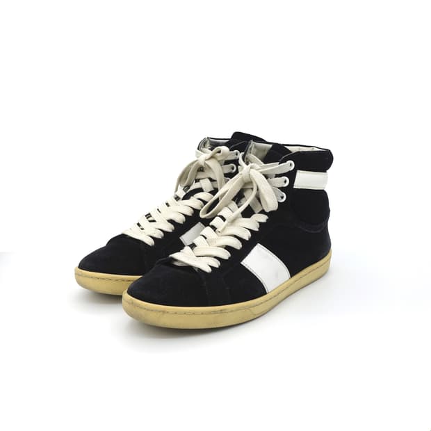 [37,235]SaintLaurent 생로랑 코트 클래식 하이탑 스니커즈