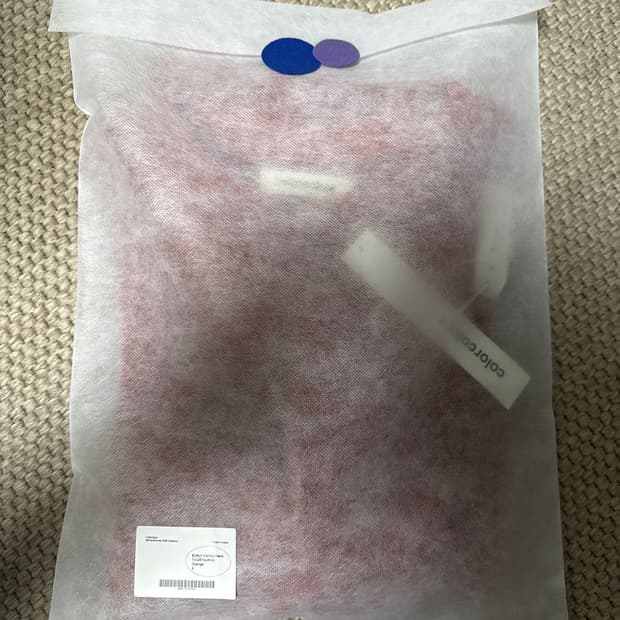 colorcolour 컬러컬러 헨리넥 오렌지 2