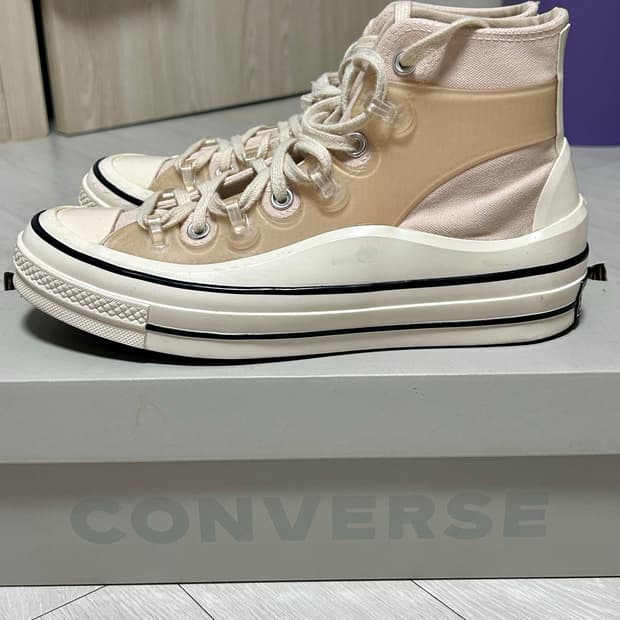 킴 존스X컨버스 척 70 유틸리티 아이보리 255size
