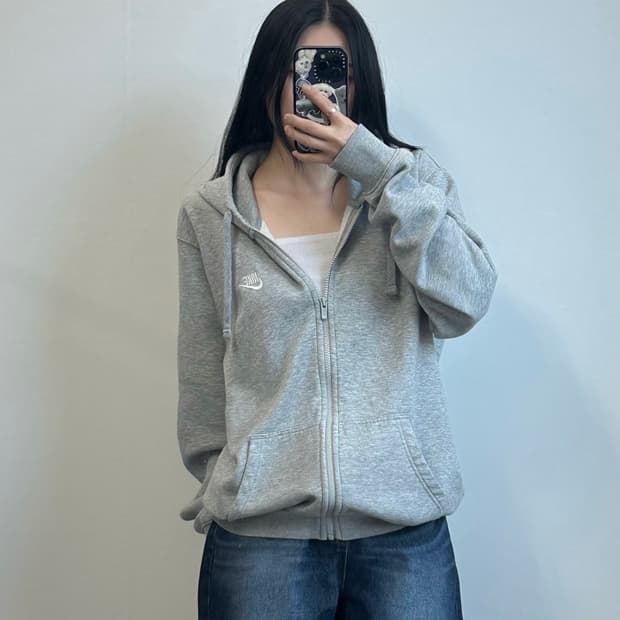 나이키 퓨추라 그레이 후드집업
