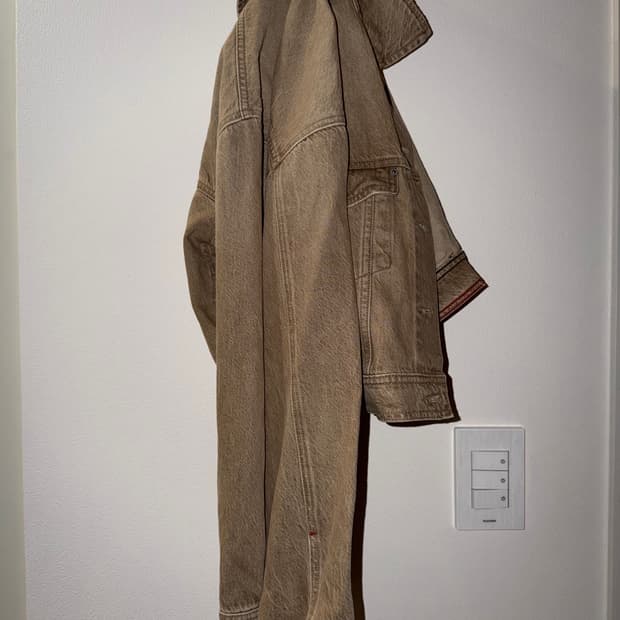 타미진스 크롭 트러커 자켓