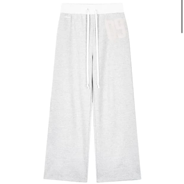 클리시어 09 트레이닝 팬츠 멜란지 그레이 맬란지 바지