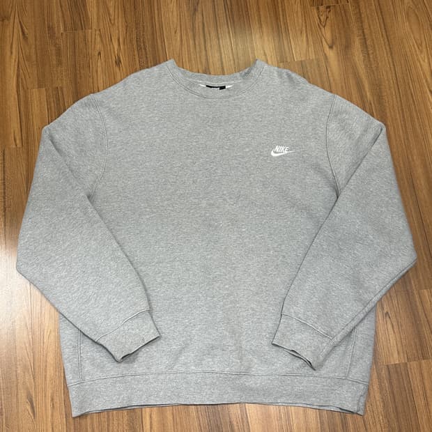 나이키 스우시 기모 스웻셔츠 맨투맨 XL