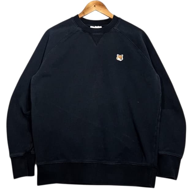 메종키츠네 폭스 헤드 맨투맨