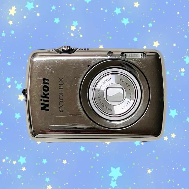 빈티지 디카 Nikon 니콘 쿨픽스 S01 실버
