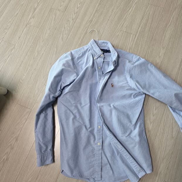 폴로 랄프로렌 하늘색 셔츠 M