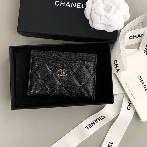 샤넬 카드지갑 은장 새상품 선착순 10분 최저가 공동구매