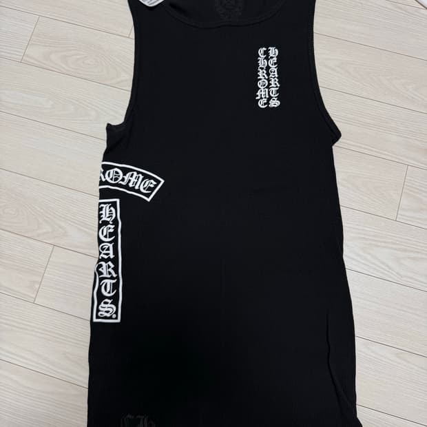 [XL]크롬하츠 티바 블랙 나시