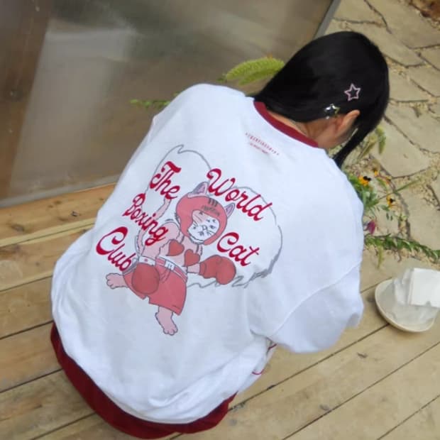 MINJIENA Boxing cat sweatshirts