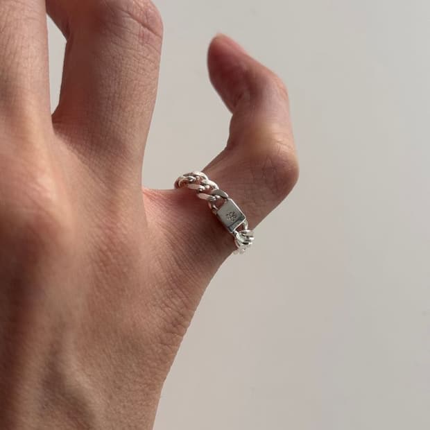 BEAMS O CHAIN RING 빔즈 체인 링