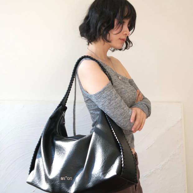 애즈온 rove bag 블랙