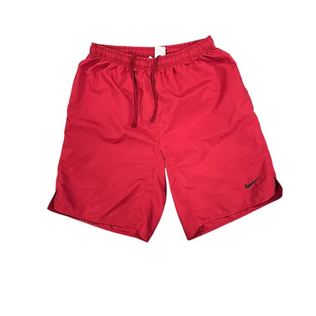 나이키 레드 우븐 반바지 XXL