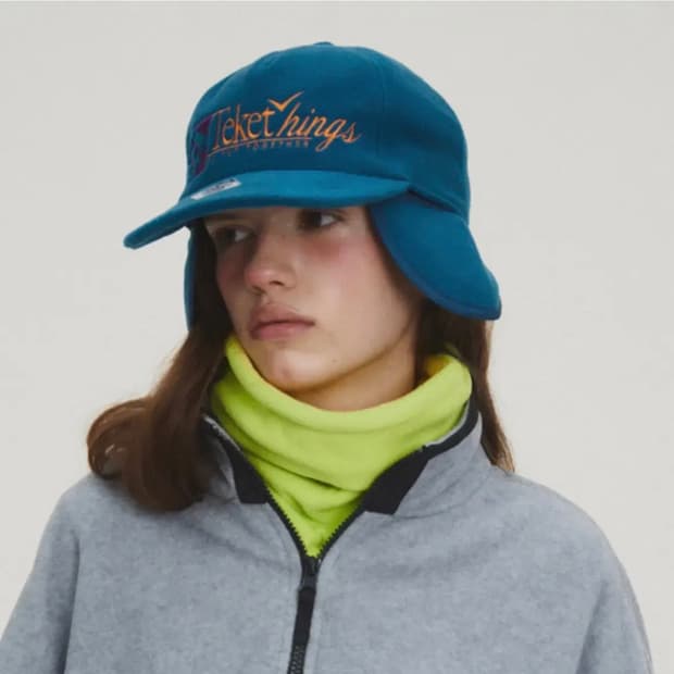 테켓 이어플랩 모자