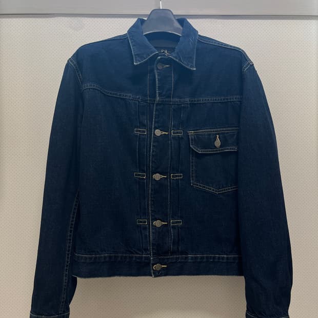 더블알엘 3성 블랙 라벨 90‘s 빈티지 1세대 데님자켓