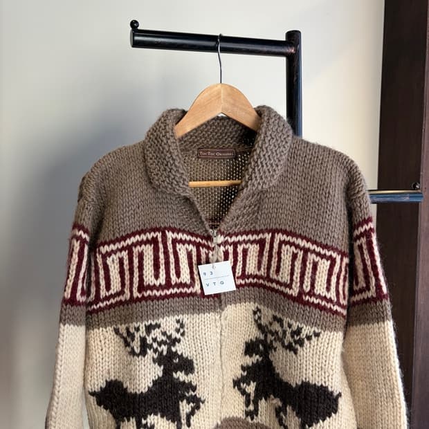 15435 - 빈티지 코위찬 스웨터