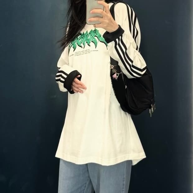 XXL 아디다스 플레임 롱슬리브 남녀공용