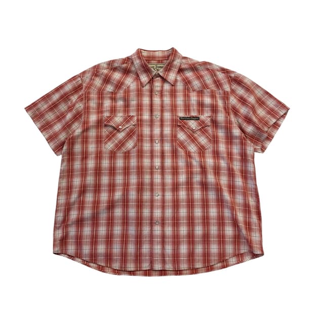 00s 웨스트 코스트 쵸퍼스 체크반팔셔츠