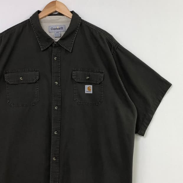 Xxl 칼하트 브라운 워크 셔츠