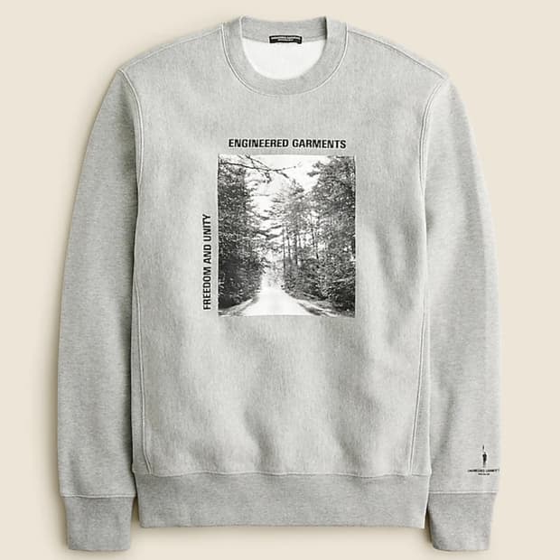 [L] 엔지니어드가먼츠 x 제이크루 맨투맨 그레이