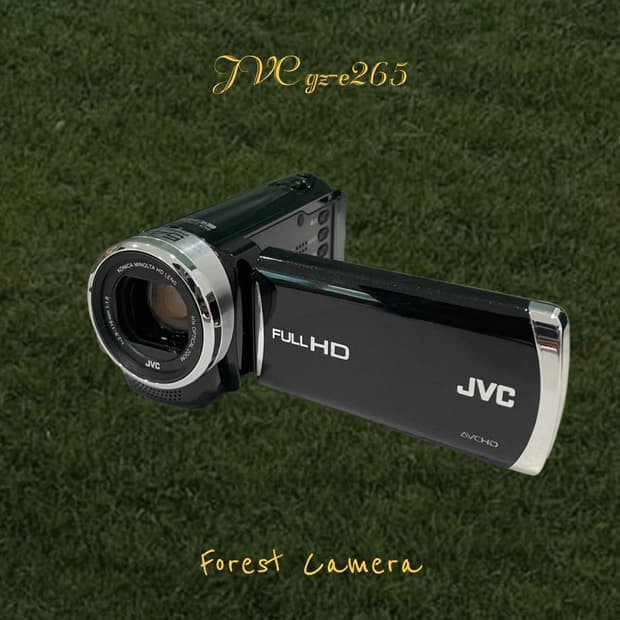 (셀카o/카리나캠코더) JVC gz-e265 캠코더 빈티지캠코더