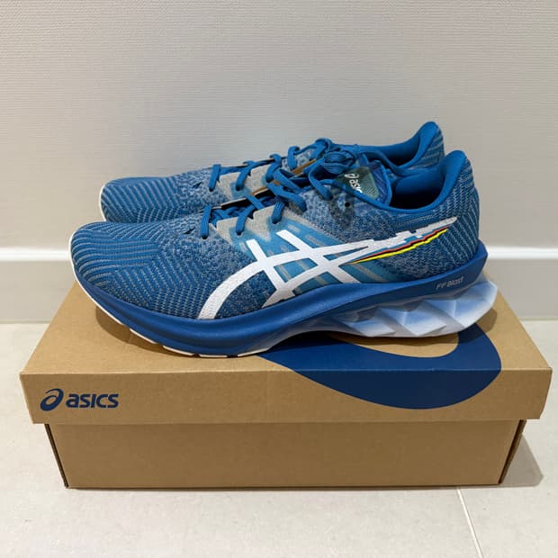 아식스 노바블라스트 글리치 블루 265