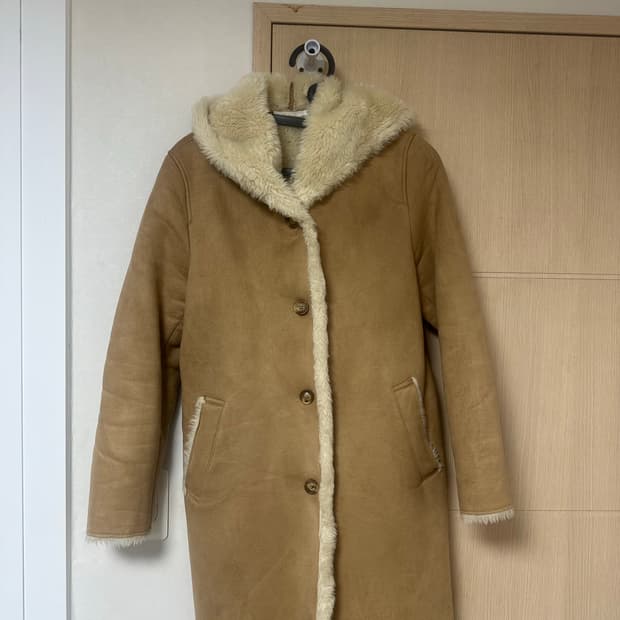 빈티지후드 퍼자켓