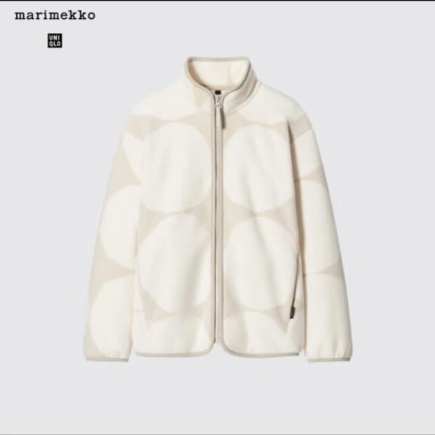 유니클로 마리메꼬 후리스&스커트 세트