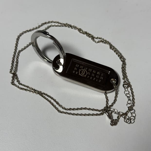 MM6 메종 마르지엘라 목걸이