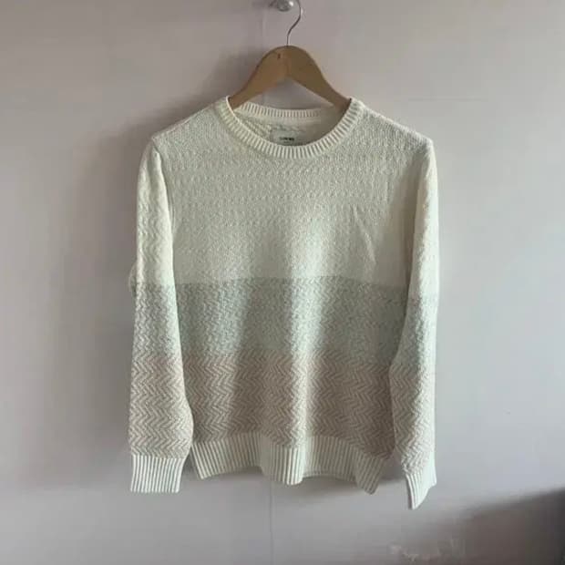 티아이포멘 95 화사한 캐주얼 니트 볼륨 패턴 