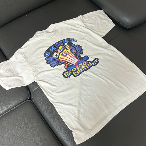 90s USA 카멜 프로모 포켓 티셔츠