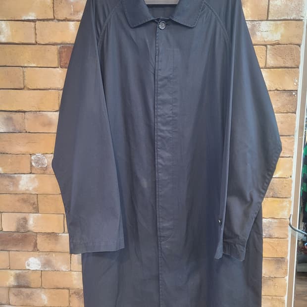 90' 폴로 블랙 싱글 코트 XL