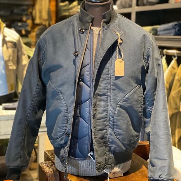 RRL lismore 덱자켓 M(100) 택포 + 수수료 판매자 부담
