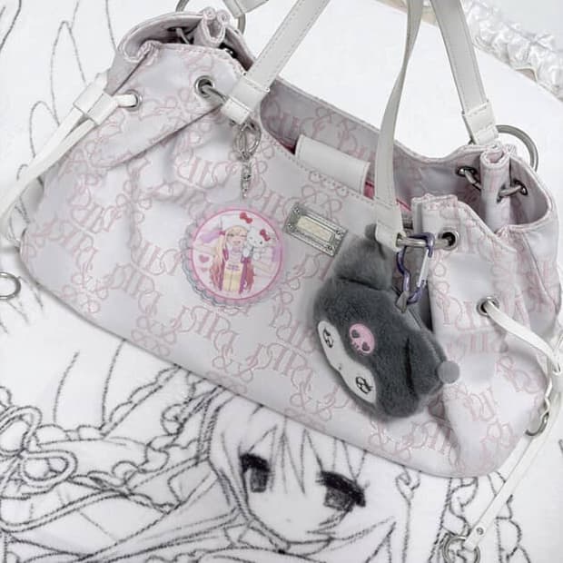 핑키앤다이안 로고백 핑크백 유일매물 리즈리사트랄라라히메갸루백stc진리유진