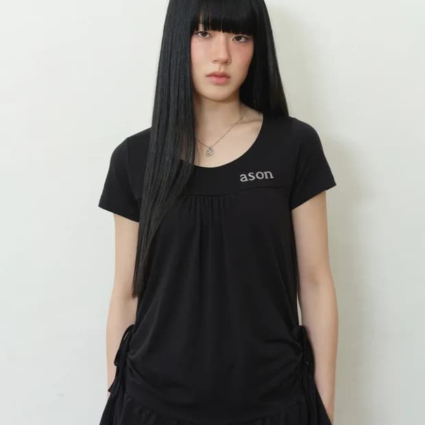 애즈온 ETTII FRILL DRESS