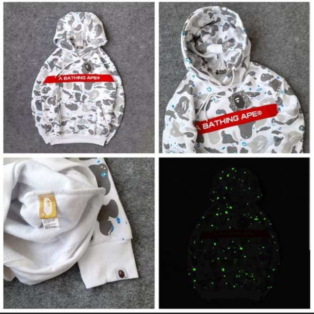 베이프 화이트 카모 후드티 구해요