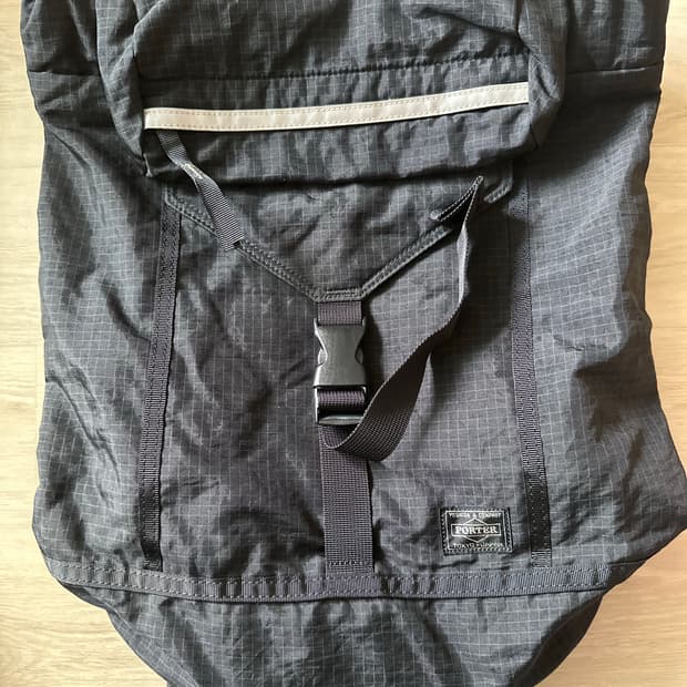 PORTER 요시다 포터 립스탑 백팩 + 파우치 세트