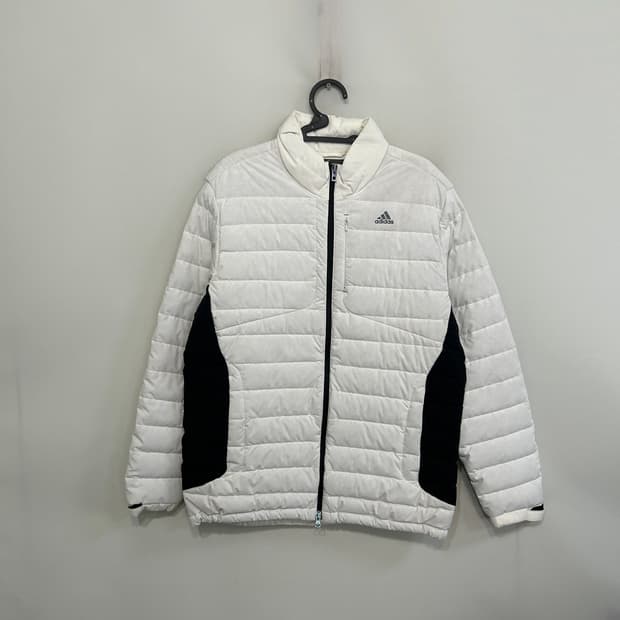 아디다스 남성 거위털 경량패딩 XL