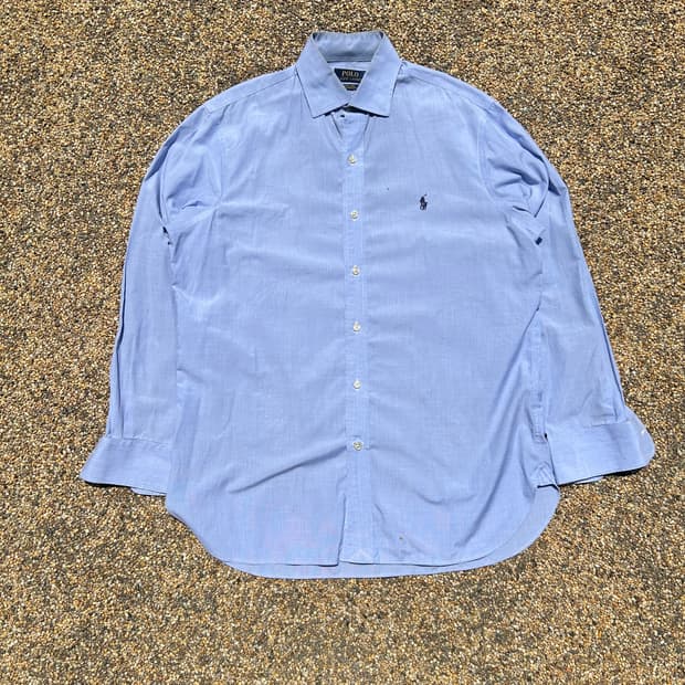 폴로(POLO RalphLauren) 스카이블루 옥스퍼드 셔츠
